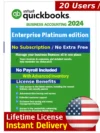 QuickBooks Desktop Enterprise Platinum edition 20 Users License Key
