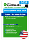 QuickBooks Desktop Mac Plus 2024 – Lifetime License Key – USA Version (1 User)