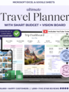 Travel Planner, Digital Holiday Planner Travel Budget